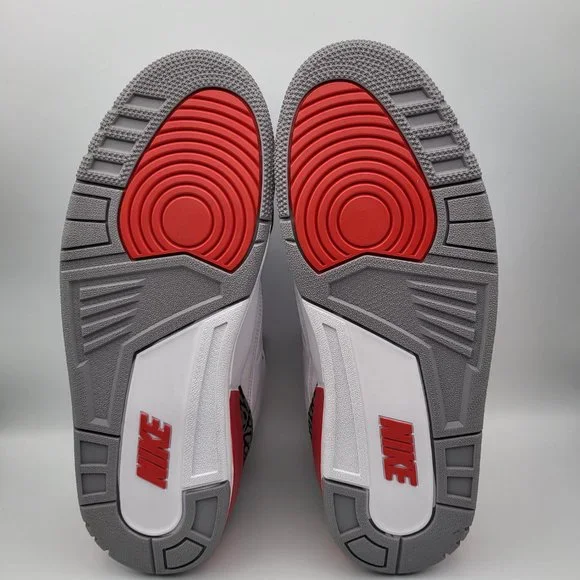 NEW Men's Sz 10 Jordan 3 Retro "Fire Red" Shoes - DN3707-160 - Picture 8 of 10